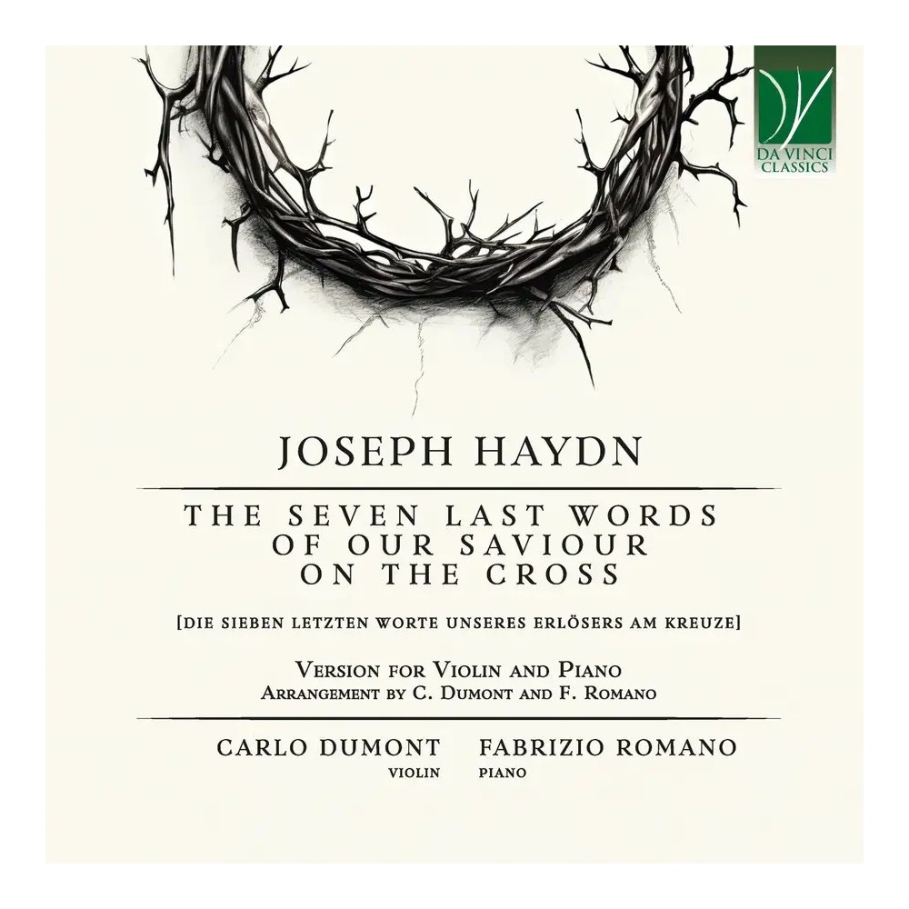 HAYDN - Dumont - Les sept dernières paroles du Christ sur la croix, vers version pour violon et piano